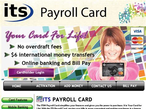 itsmypayroll card website